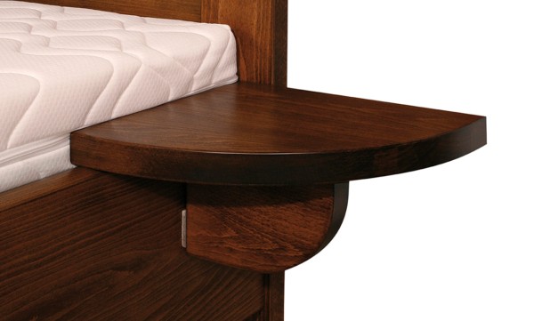 Závěsná police zaoblená